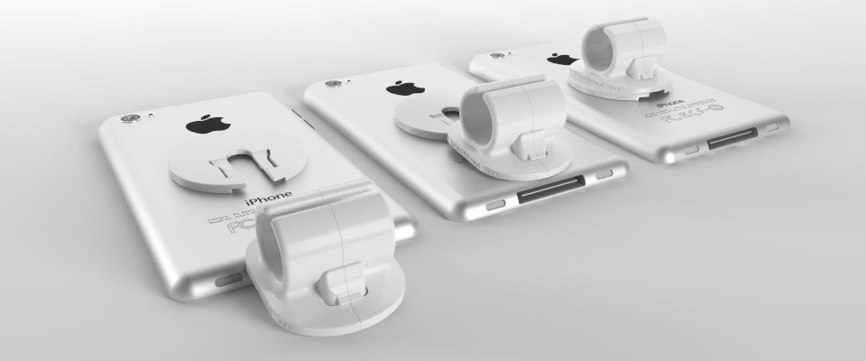 Removable & Pocket Friendly HANDeBand Detachable Finger Grip for your iPhone