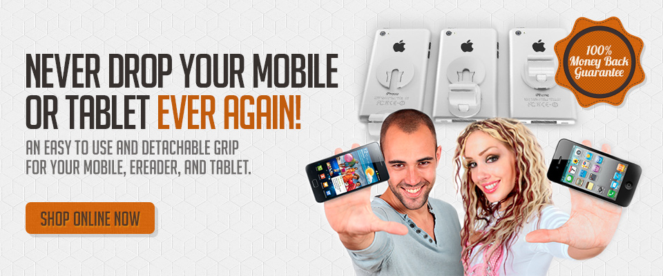 Never Drop Your Mobile or Tablet Ever Again! HANDeBand-Never-Drop-Your-Mobile-Feature
